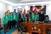 Şampiyon Takımdan Kaymakam Ahmet KARAKAYA’ ya Ziyaret