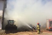 Erdoğan Köy’de Korkutan Yangın