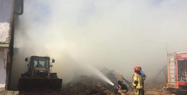 Erdoğan Köy’de Korkutan Yangın