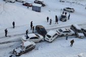 Bursa’da Yollar Buz Pistine Döndü, Kazalar Peş Peşe Böyle Yaşandı