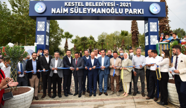 Kestel’de Naim Süleymanoğlu Parkı Hizmete Açıldı