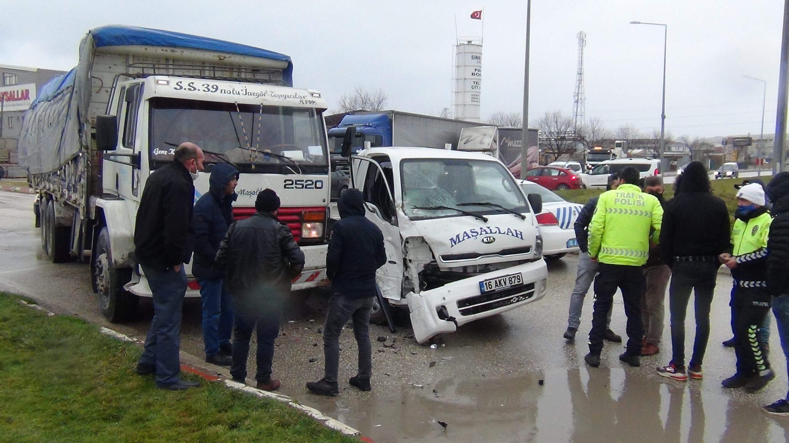 Bursa’da meydana gelen kazada