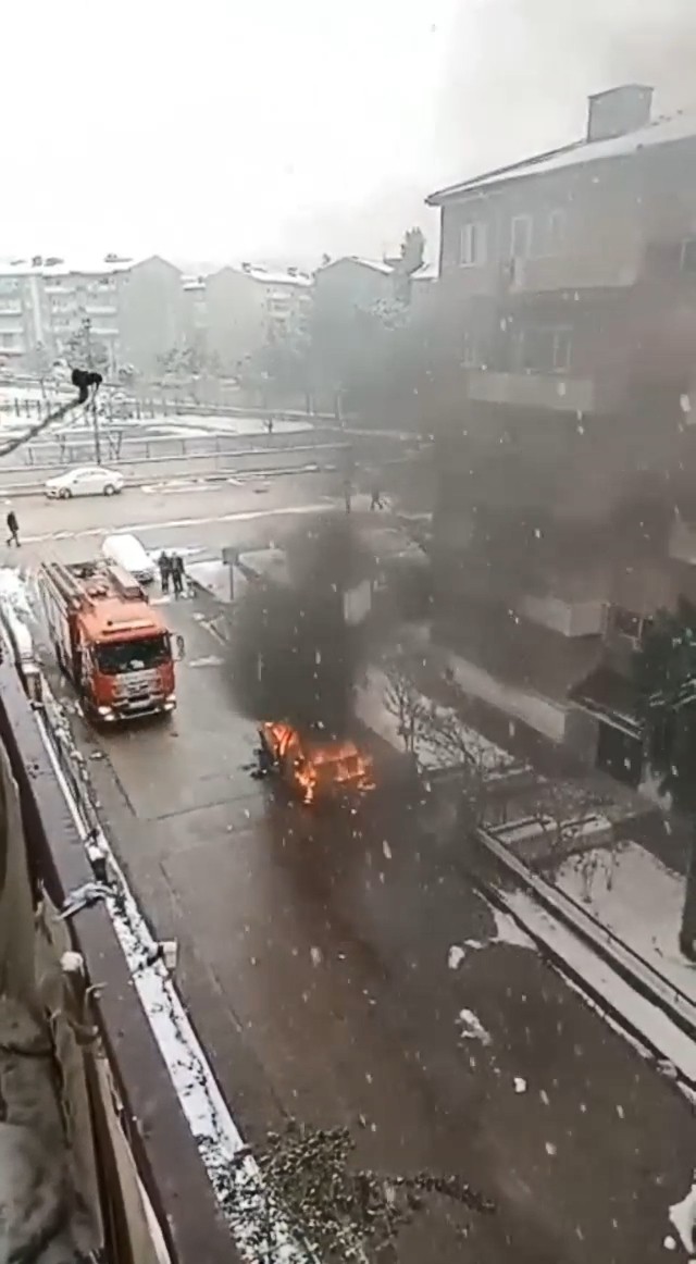 Bursa’da patlama sesiyle mahalle