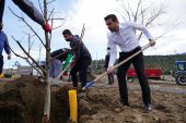Fidan Kenti Kestel’de Yetişen Meyve Fidanları, Naim Süleymanoğlu Parkı’nda Yükselecek