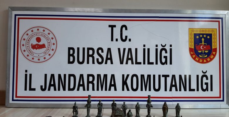 Bursa’da 3 Tarihî Eser Kaçakçısına Suçüstü