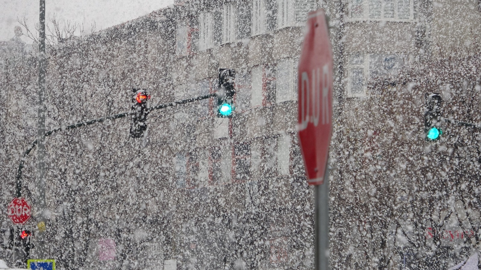 Bursa’da Kar ve Fırtına