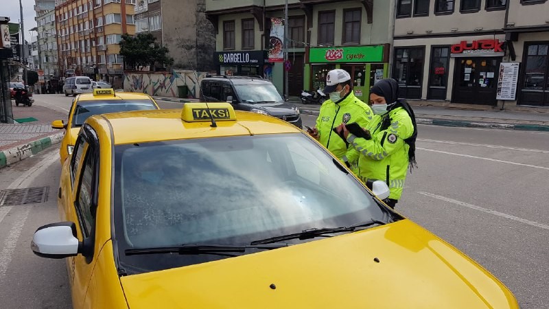 Bursa’daki Toplu Taşımalara Korona Virüs Denetimi