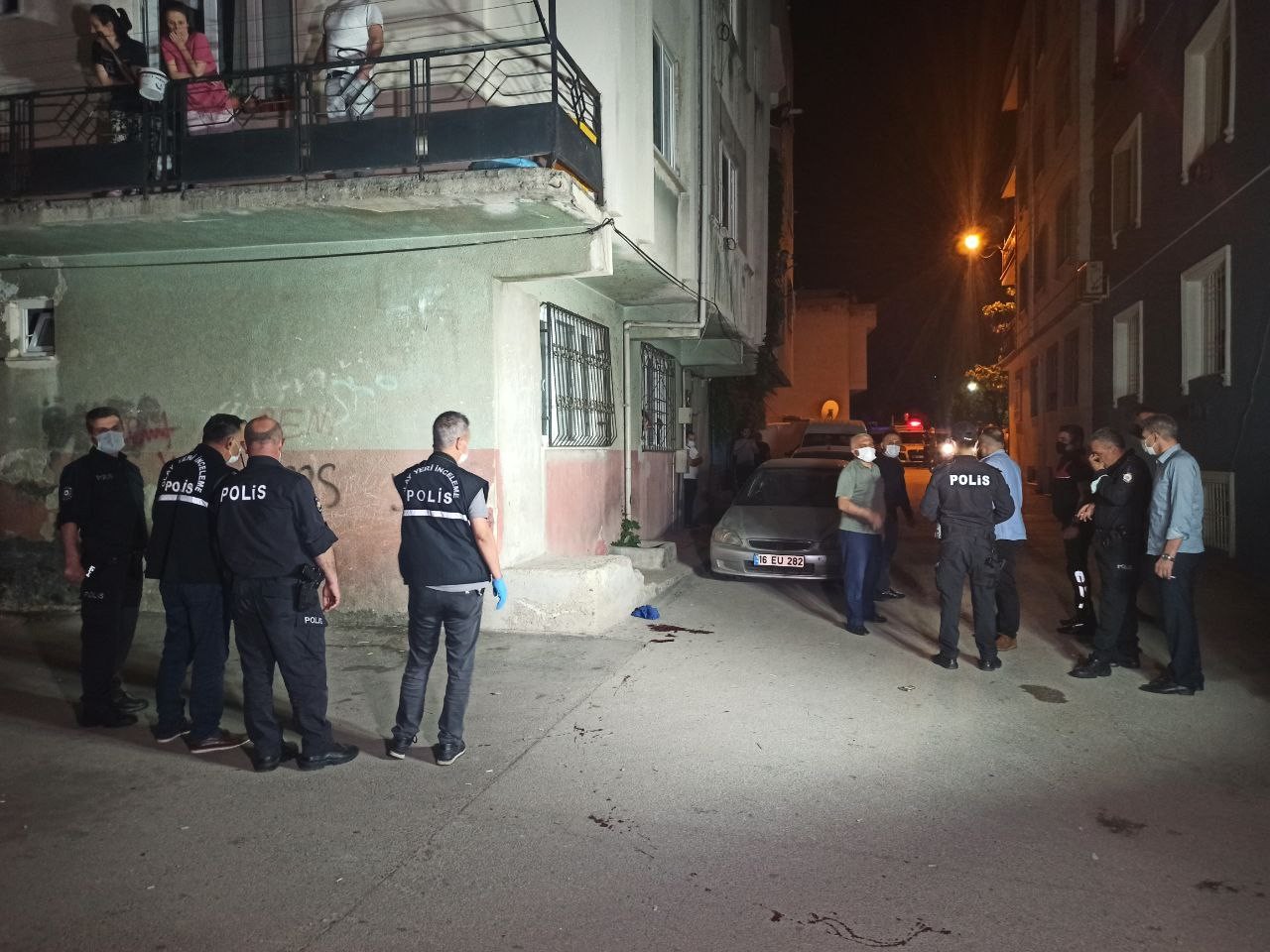 Bursa’da kavga olayına müdahale etmek için olay yerine giden bir