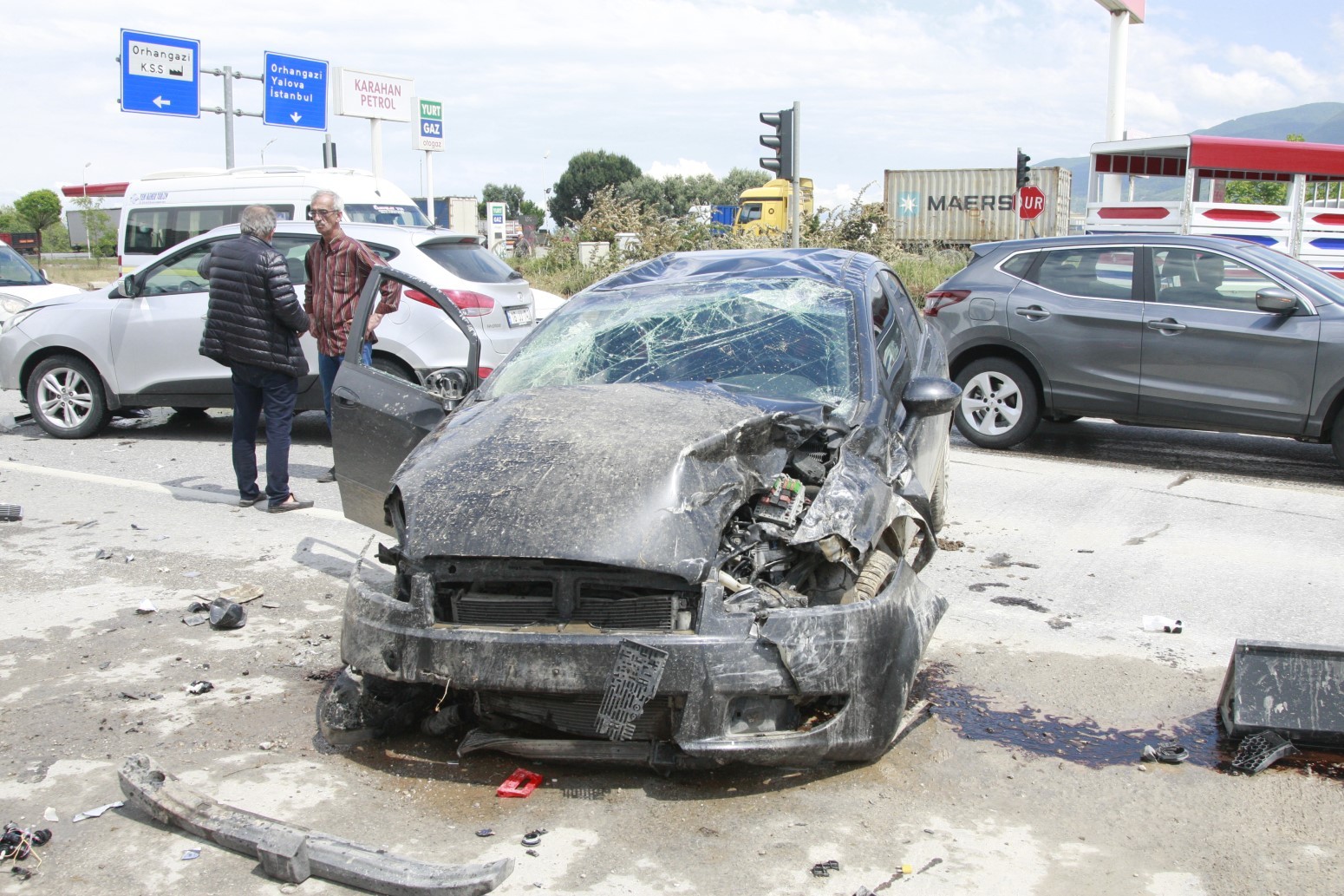 Bursa’nın Orhangazi ilçesinde meydana