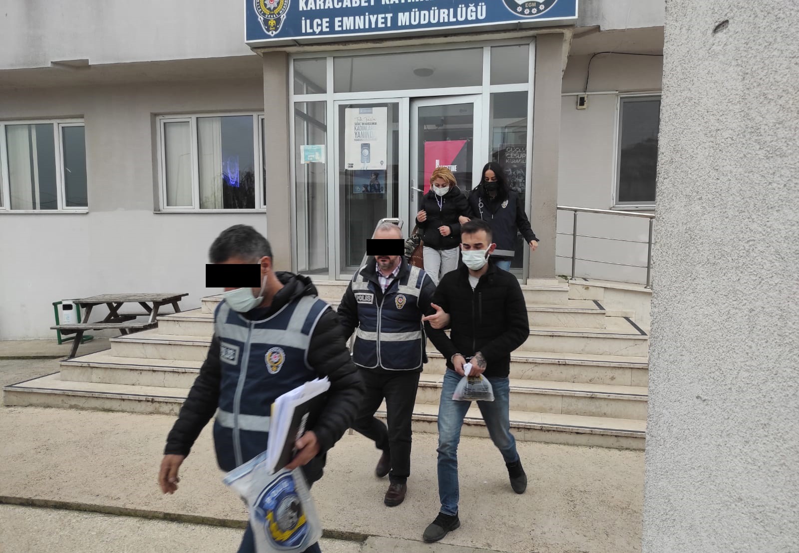 Bursa’nın Karacabey ilçesinde polisin