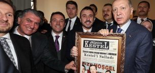 Kestel Belediye Başkanı Önder Tanır’dan Cumhurbaşkanı Erdoğan’a anlamlı hediye