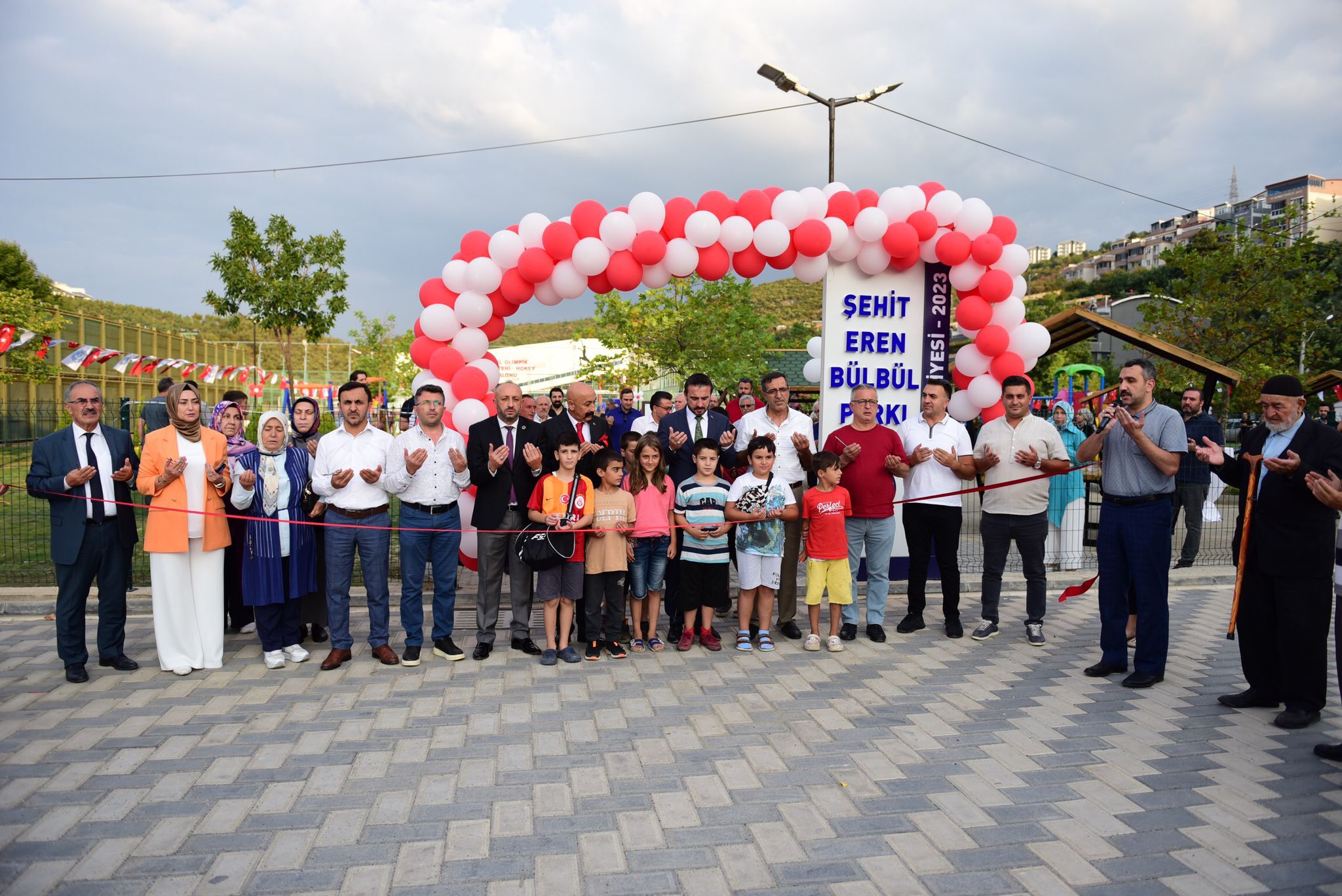 Kestel Belediyesi tarafından tamamlanan Şehit Eren Bülbül Parkı Hizmete Açıldı