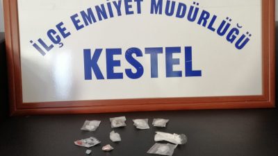 Kestel ilçe emniyeti son bir haftada yaptığı çalışmalarda çeşitli suçlardan