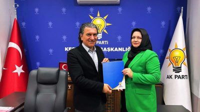 Kestel'in tanınmış simalarından öğretmen, iş kadını ve AK Parti İl