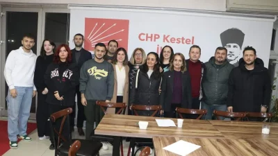 CHP Kestel ilçe yönetimi toplu olarak istifa etti