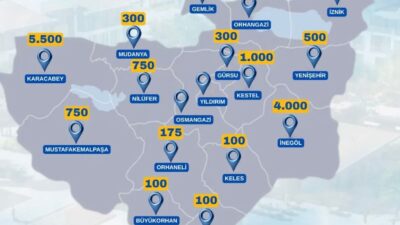 Önceki günlerde açıklanan 500 Bin Sosyal Konut Projesi kapsamında, Bursa
