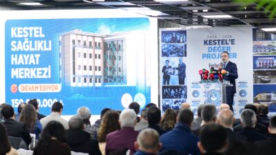 BAŞKAN FERHAT EROL’DAN “KESTELE DEĞER” YATIRIMLAR Kestel Belediye Başkanı Ferhat Erol, “Kestel’e Değer” başlığıyla düzenlediği basın